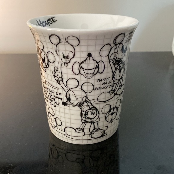 Disney Mickey Mouse Sketch Book Ceramic Mug - Picture 2 of 6